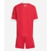 Maglie da calcio Liverpool Prima Maglia Bambino 2025-26 Manica Corta + Pantaloni corti)